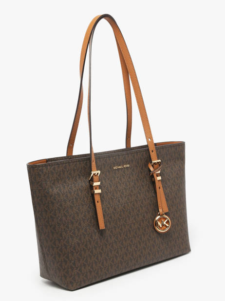 Schoudertas Quinn Michael kors Bruin quinn T5GQNT2B ander zicht 1