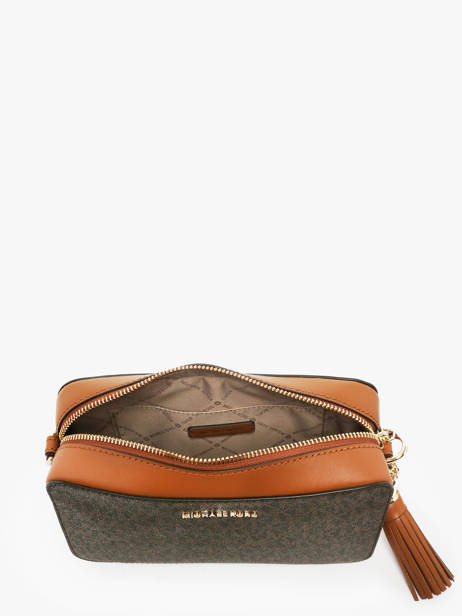 Cross Body Tas Jet Set Item Michael kors Bruin jet set F8GF5M2B ander zicht 2