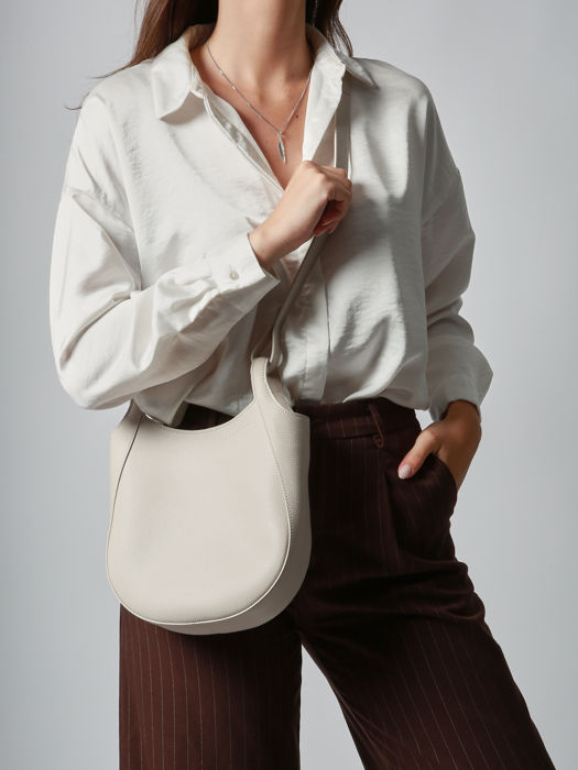 Longchamp Le foulonné Cross bodytas Beige