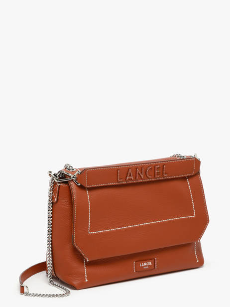 Cross Body Tas L Ninon Soft Leder Lancel Bruin ninon A13783 ander zicht 3