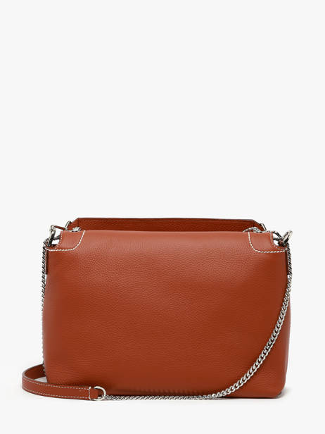 Cross Body Tas L Ninon Soft Leder Lancel Bruin ninon A13783 ander zicht 5