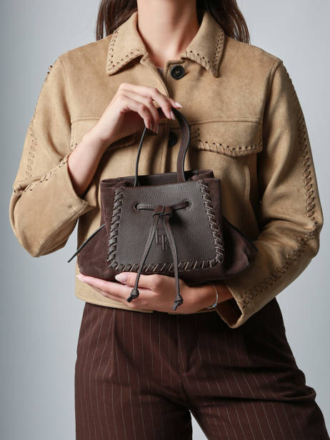 Cross Body Tas Brumby Etrier Bruin brumby EBRU148S ander zicht 1