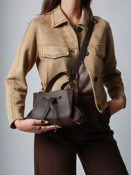 Cross Body Tas Brumby Etrier Bruin brumby EBRU148S ander zicht 2