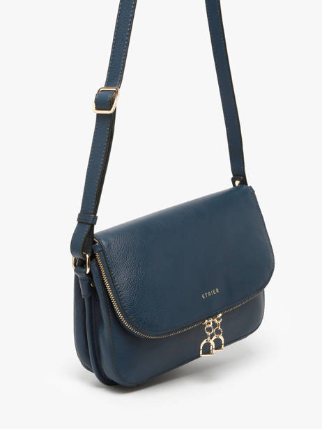 Cross Body Tas M Tradition Leder Etrier Blauw tradition ETRA059M ander zicht 2