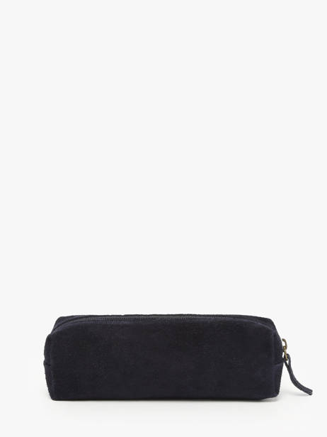 Etui Leder Milano Blauw velvet VE22116 ander zicht 2