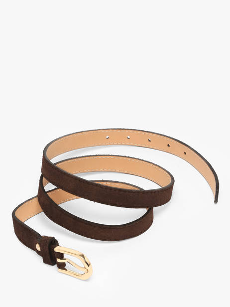 Riem Leder Milano Bruin velvet VE25068 ander zicht 2