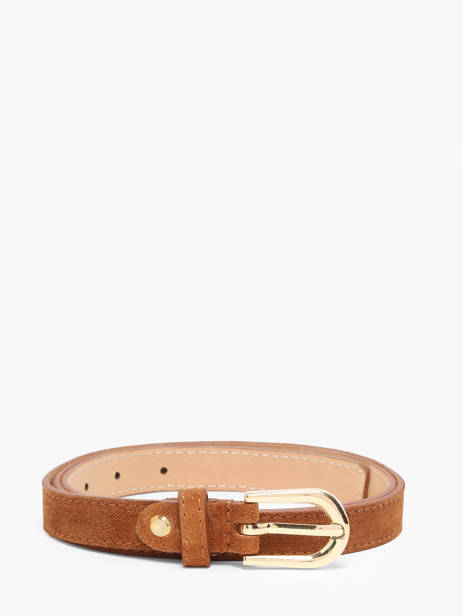 Riem Leder Milano Bruin velvet VE25068