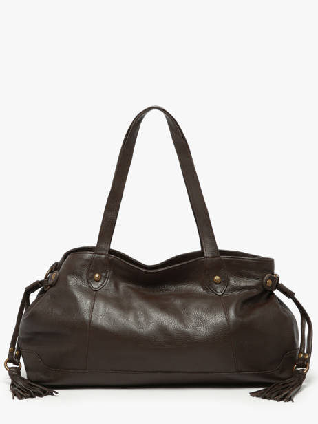 Handtassen Cow Leder Basilic pepper Bruin cow BCOW80