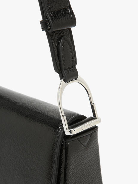 Schoudertas Jolly Leder Etrier Zwart jolly EJOL145S ander zicht 4