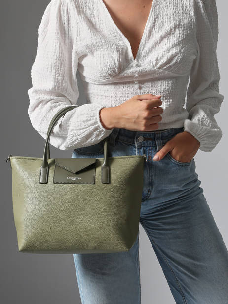 Handtassen Maya Double Kba Lancaster Groen maya double kba 102 ander zicht 1