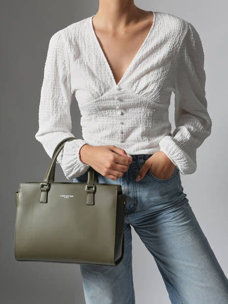 Trapezetas Smooth Leder Lancaster Groen smooth 4 ander zicht 1