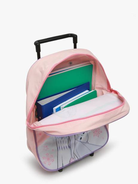 Kinderkoffer Frozen 2 Roze all around us 4754 ander zicht 3