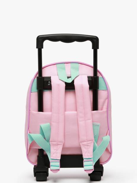 Mini Rugzak Op Wieltjes Lilo & stitch Roze great escapes 79500304 ander zicht 4