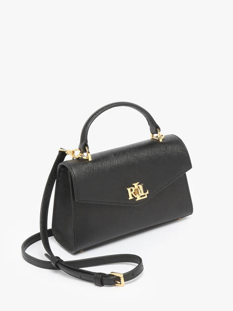 Handtas Farrah Leder Lauren ralph lauren Zwart farrah 31966765 ander zicht 1