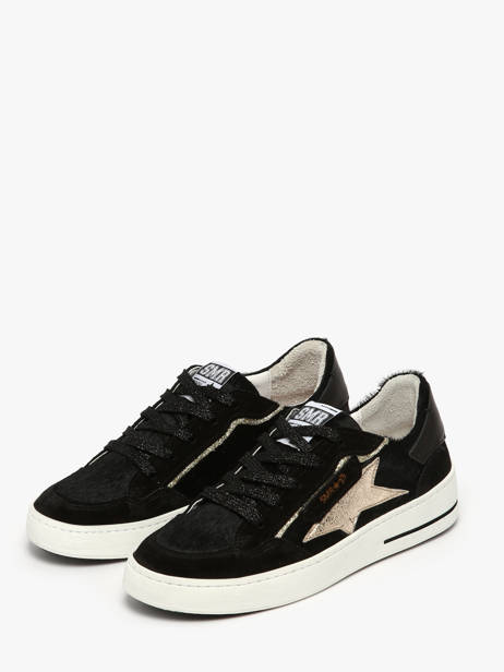Sneakers Uit Leder Semerdjian Zwart women ALE ander zicht 1