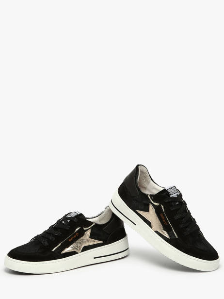 Sneakers Uit Leder Semerdjian Zwart women ALE ander zicht 2