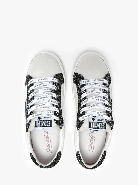 Sneakers Maya Uit Leder Semerdjian Zwart women MAYA ander zicht 4
