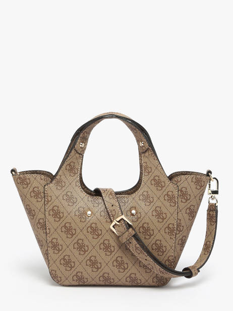 Schoudertas Calista Guess Bruin calista SG733475 ander zicht 3