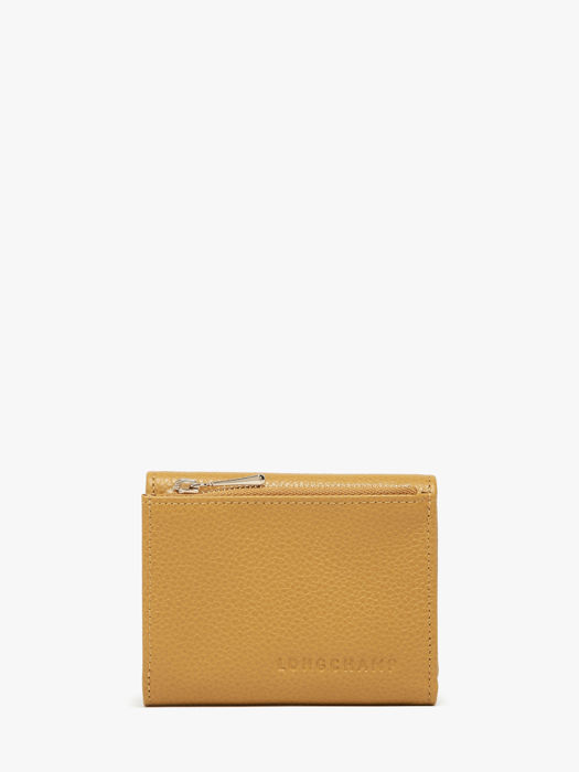 Longchamp Le foulonn Portefeuille Geel
