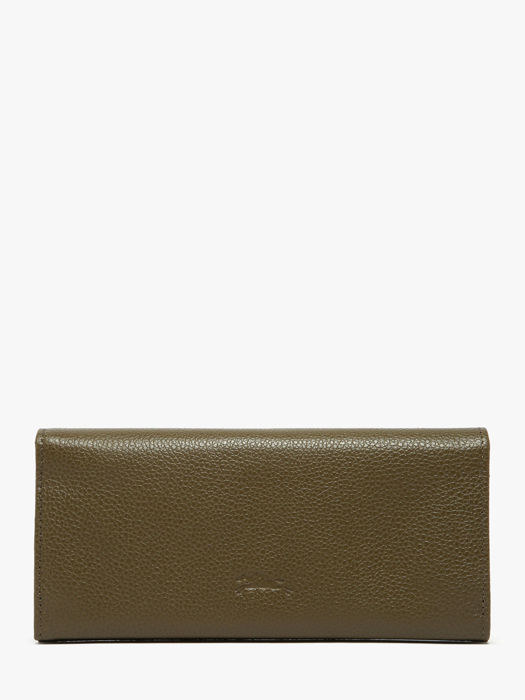 Longchamp Le foulonné Portefeuille Groen