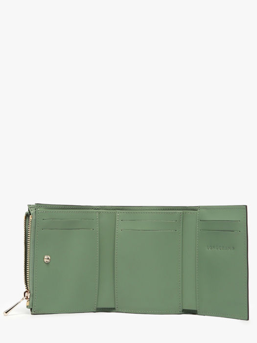 Longchamp Epure timeless Portefeuille Groen