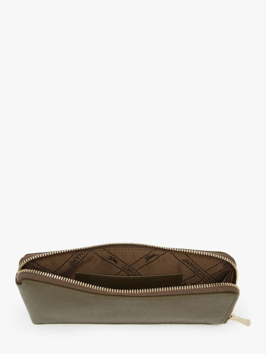 Longchamp Le foulonné Clutch Groen