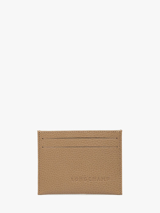 Longchamp Le foulonné Kredietkaarthouder Beige