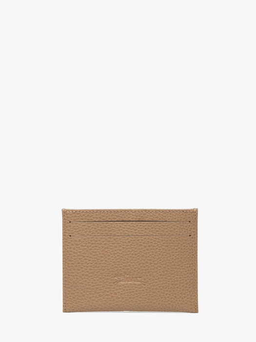 Longchamp Le foulonné Kredietkaarthouder Beige