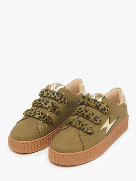 Sneakers Vanessa wu Groen women BK2714NR ander zicht 1