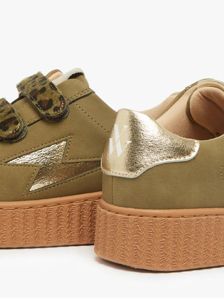 Sneakers Vanessa wu Groen women BK2714NR ander zicht 2