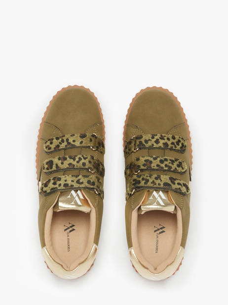 Sneakers Vanessa wu Groen women BK2714NR ander zicht 3