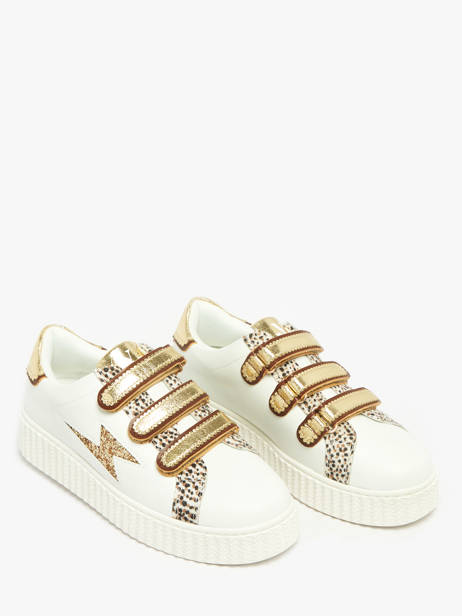 Sneakers Vanessa wu Goud women BK2803OR ander zicht 1