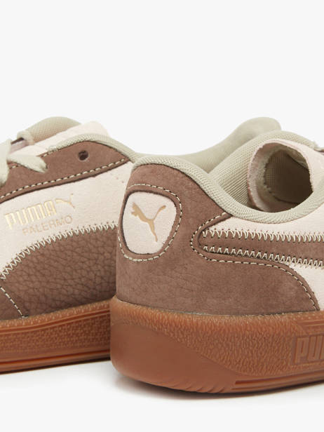 Sneakers Uit Leder Puma Bruin women 40334901 ander zicht 2