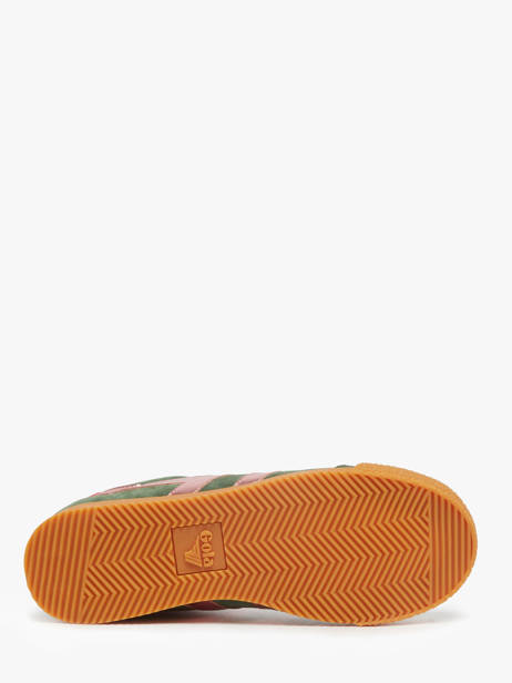 Sneakers Uit Leder Gola Groen women CLB790 ander zicht 4