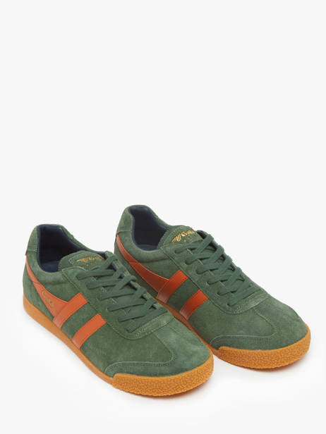 Sneakers Uit Leder Gola Groen men CMA192 ander zicht 1