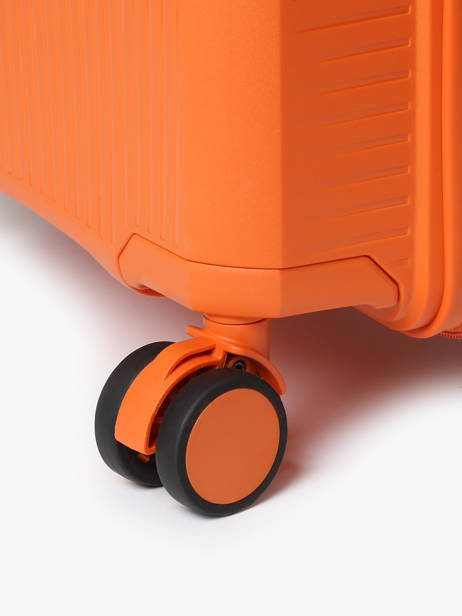 Uitbreidbare Harde Reiskoffer Fjord Elite Oranje fjord E4725 ander zicht 2