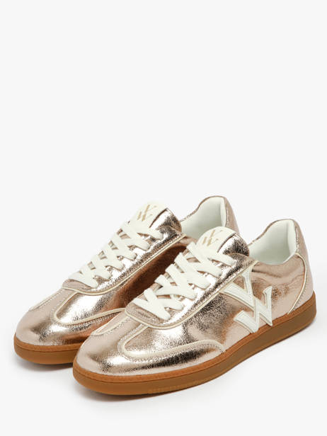 Sneakers Vanessa wu Goud women BK2805OR ander zicht 1
