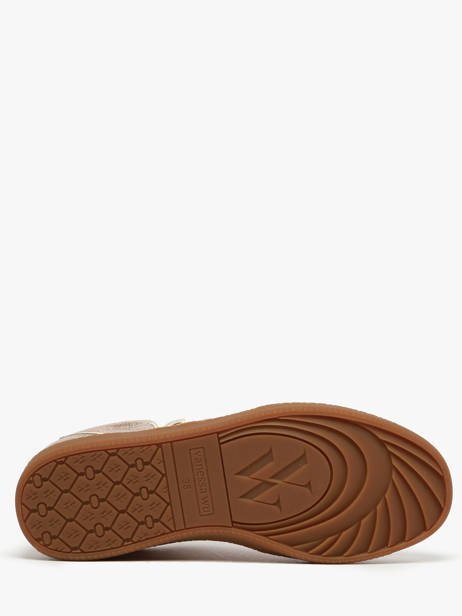 Sneakers Vanessa wu Goud women BK2805OR ander zicht 4