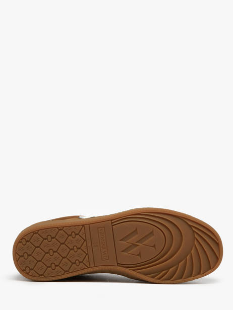 Sneakers Sarah Vanessa wu Bruin women BK2805OR ander zicht 5