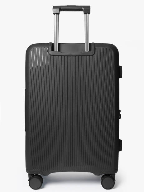 Uitbreidbare Harde Reiskoffer Fjord Elite Zwart fjord E4725 ander zicht 4