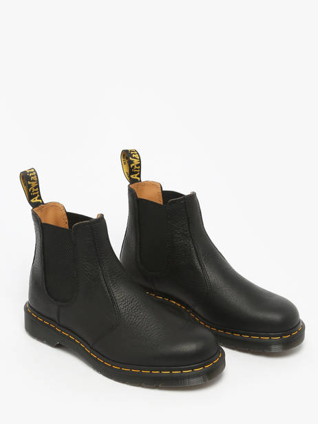 Chelsea Boots Uit Leder Dr martens Zwart men 31989001 ander zicht 1