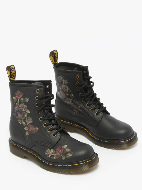 Enkellaarsjes 1460 Uit Leder Dr martens Zwart accessoires 32070001 ander zicht 1