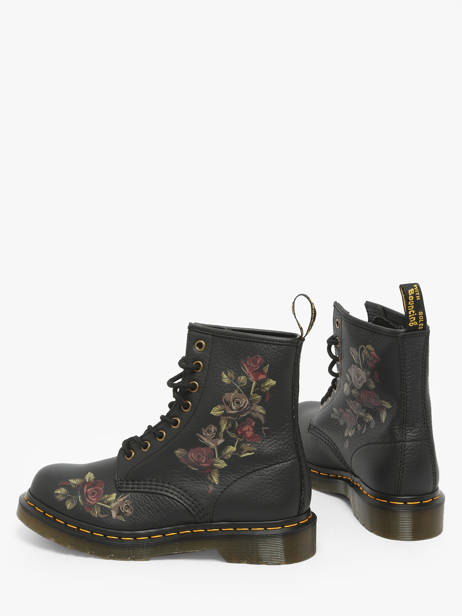 Enkellaarsjes 1460 Uit Leder Dr martens Zwart accessoires 32070001 ander zicht 2