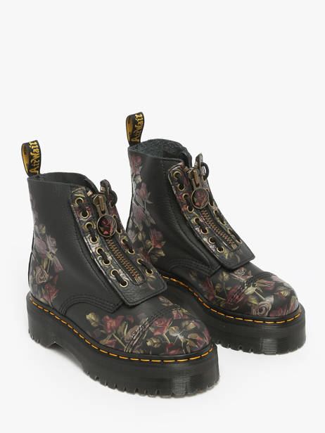 Enkellaarsjes Uit Leder Dr martens Zwart women 32050001 ander zicht 1