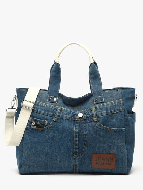 Schoudertas Jeans Fashion Katoen Miniprix Blauw jeans fashion JK013