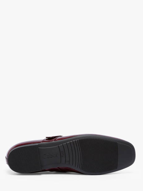 Ballerinas Uit Leder Gabor Rood women 25 ander zicht 4