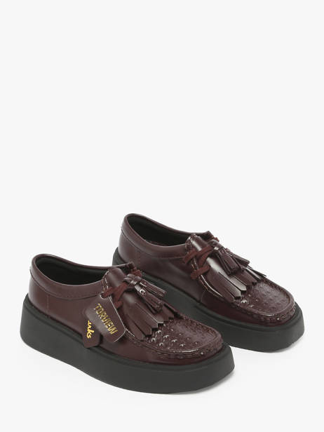 Derby Veterschoenen Uit Leder Clarks Bruin women 26184948 ander zicht 1