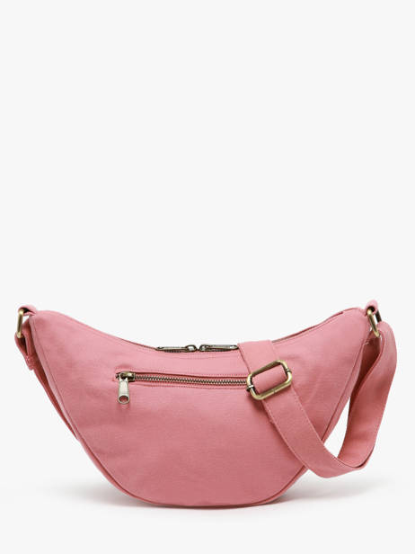 Cross Body Tas Andrea Katoen Hindbag Roze best seller ANDREA ander zicht 4