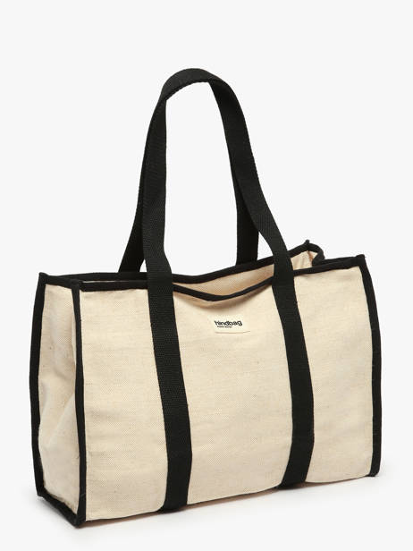 Schoudertas A4 Formaat Jute Hindbag Beige jute JU ander zicht 1