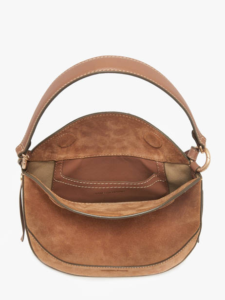 Cross Body Tas Daily Leder Vanessa bruno Bruin daily 29V40871 ander zicht 2